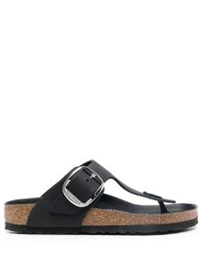 Birkenstock claquettes Gizeh Big Buckle 35 mm - Noir