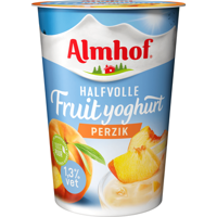Almhof Halfvolle Fruityoghurt Perzik 500 g bij Jumbo