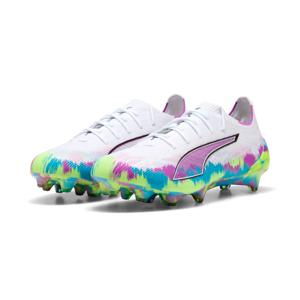 PUMA Ultra 6 Ultimate Brilliance Gras Voetbalschoenen (FG) Dames Wit Paars Blauw