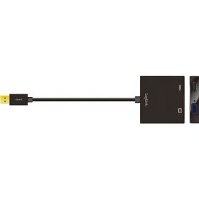 LogiLink UA0234 USB naar HDMI/VGA video adapter