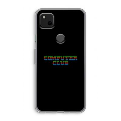 Retro: Google Pixel 4a Transparant Hoesje