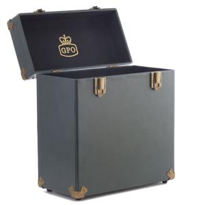 Vinyl 12" Platenkoffer GPO - Donkergroen