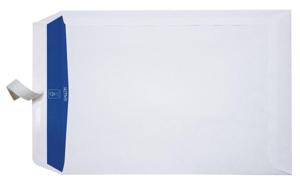 Gallery enveloppen ft 230 x 310 mm, stripsluiting, binnenzijde blauw, doos van 250 stuks