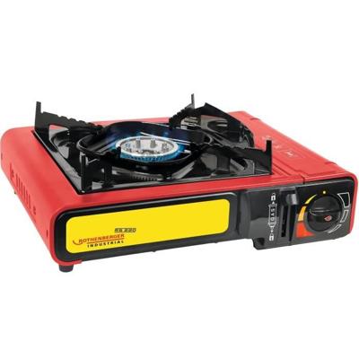 Gasfornuis - ROTHENBERGER - GOURMET RS 220 - 2000 W - Rood en zwart