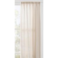 Leen Bakker - Inbetween Liam Transparant - Ecru - Polyester - Roze - H297 Cm