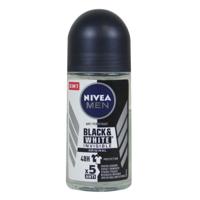 Nivea Nivea Men Invisible Black & White Deodoran Roller - 50 ml Nivea Nivea Men Invisible Black & White Deodoran Roller - 50 ml