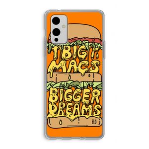 Big Macs Bigger Dreams: OnePlus 9 Transparant Hoesje