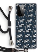 Makis: Samsung Galaxy A72 5G Transparant Hoesje met koord