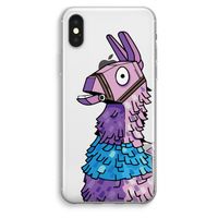 Lama: iPhone XS Max Transparant Hoesje
