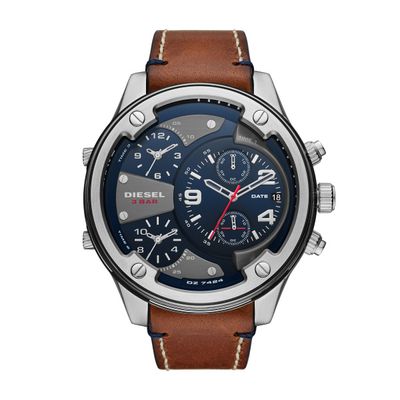 Horlogeband Diesel DZ7424 Leder Cognac 26mm