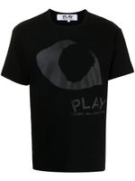 Comme Des Garçons Play t-shirt à œil imprimé - Noir - thumbnail