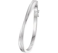 Armband Bangle zilver 6,5 x 60 mm