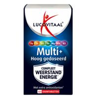 Lucovitaal Multi+ Weerstand Hoog Gedoseerd 60Kauwtabletten