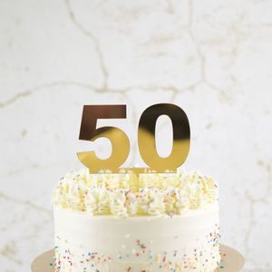 50 Taarttopper - Goud