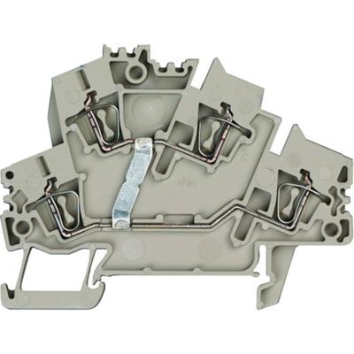 Weidmüller 1791030000-50 Klem 2-etages Spanveer Donkerbeige 50 stuk(s)