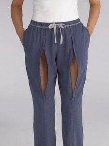Ronwear Classic broek blauw vrouw maat L (1 st)