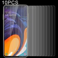 10 stuks 2.5 D niet-volledig scherm gehard glas film voor Galaxy A60