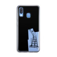 Musketon Painter: Samsung Galaxy A40 Transparant Hoesje