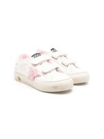 Golden Goose Kids baskets à logo One Star - Blanc