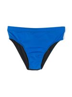 Diesel Kids short de bain Milda à logo imprimé - Bleu