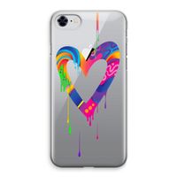 Melts My Heart: iPhone 8 Transparant Hoesje