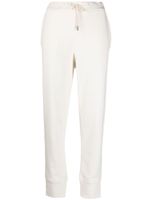 Jil Sander pantalon de jogging à coupe fuselée - Blanc