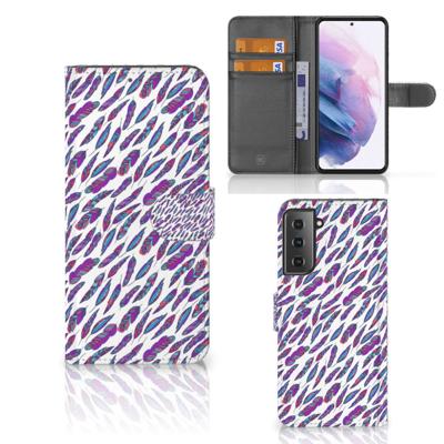 Samsung Galaxy S21 Plus | Telefoon Hoesje | Feathers Color