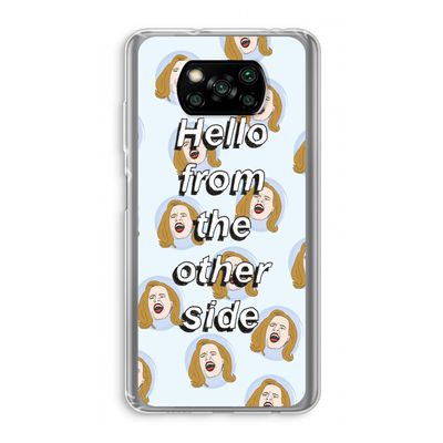 Hello: Xiaomi Poco X3 NFC Transparant Hoesje