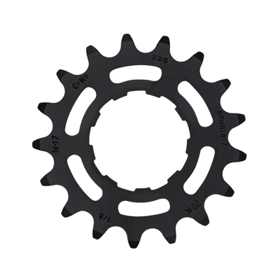 KMC tandwiel 19t zwart - fietskettingring