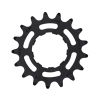 KMC tandwiel 19t zwart - fietskettingring