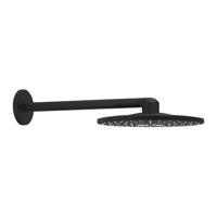 Grohe Rainshower hoofddouche 2 standen met wandarm phantom black - zwart mat