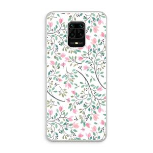 Sierlijke bloemen: Xiaomi Redmi Note 10 Lite Transparant Hoesje