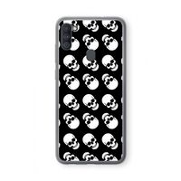 Musketon Skulls: Samsung Galaxy A11 Transparant Hoesje