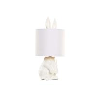 Bureaulamp Home ESPRIT Wit Gouden 50 W 220 V