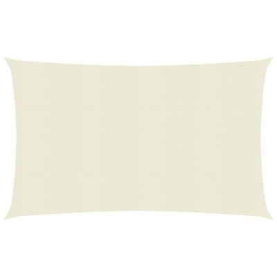 VidaXL Zonnezeil 160 g/m² 5x7 m hdpe crèmekleurig VidaXL Zonnezeil 160 g/m² 5x7 m hdpe crèmekleurig