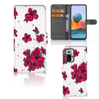 Xiaomi Redmi Note 10 Pro Hoesje Blossom Red