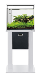Superfish Home Aquariameubel Wit - Minimalistisch MDF Design, Geschikt voor 25/30/40/45 Liter Aquarium