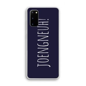 Joengneuh!: Samsung Galaxy S20 Transparant Hoesje