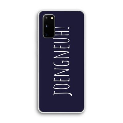 Joengneuh!: Samsung Galaxy S20 Transparant Hoesje