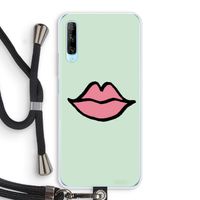 Kusje: Huawei P Smart Pro Transparant Hoesje met koord
