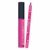 Clementoni crazy chic lipgloss en lipliner aardbei