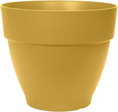 Elho Vibia Campana bloempot rond 40 cm honinggeel