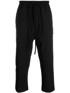 Thom Krom pantalon sarouel à coupe courte - Noir