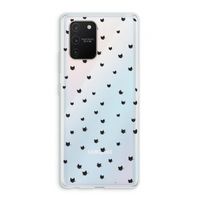 Kleine kattenkopjes: Samsung Galaxy S10 Lite Transparant Hoesje