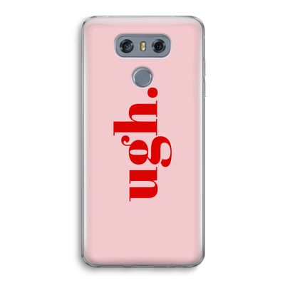 Ugh: LG G6 Transparant Hoesje