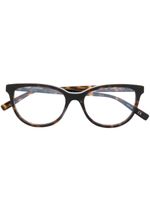 Saint Laurent Eyewear lunettes de vue SL504 à monture papillon - Marron