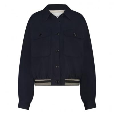 Nukus - Blauw | Dames | Jasje | Blauw | XXL | regular | Kamst mode