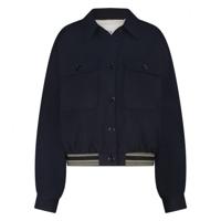 Nukus - Blauw | Dames | Jasje | Blauw | XXL | regular | Kamst mode