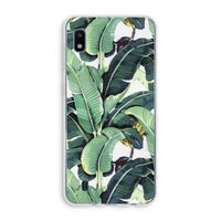 Bananenbladeren: Samsung Galaxy A10 Transparant Hoesje