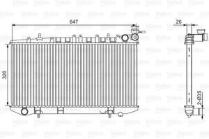 Valeo Radiateur 701529